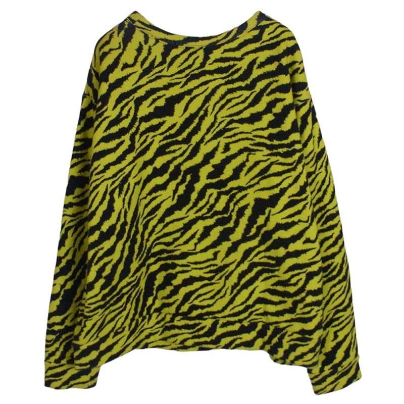 グッチ 469250 XJAR6 Logo Sweatshirt ロゴプリント アニマル総柄 クルーネック スウェット トレーナー 買取実績 画像