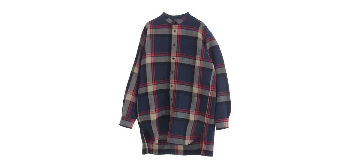 グッチ 495091 チェック柄 ウール シャツ ジャケット コート ※襟欠品 買取実績