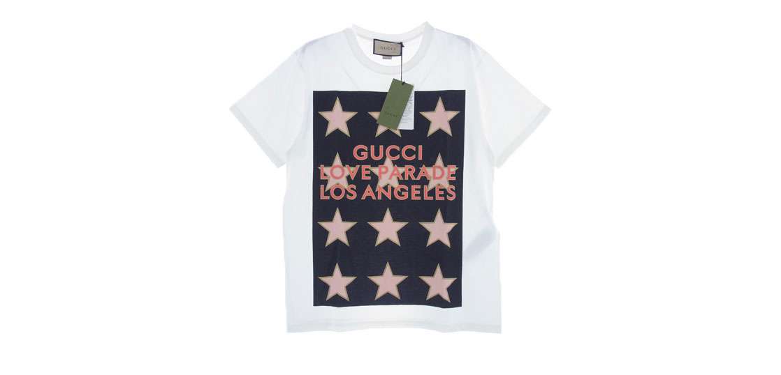グッチ 548334 XJEQI Love Parade LA T-Shirt 買取実績