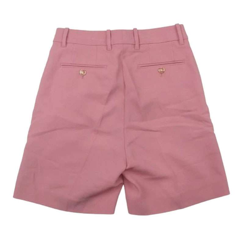 グッチ 619500 ZKR01 ヴィスコース テーラード ショーツ ショート ハーフ パンツ 買取実績 画像