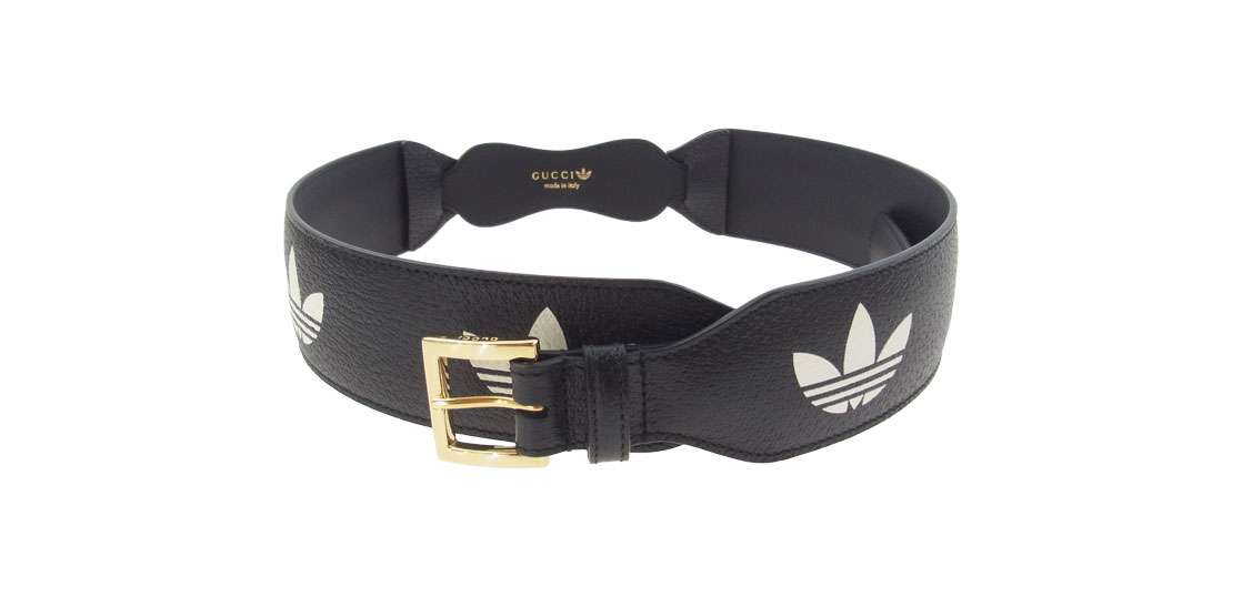 グッチ × ADIDAS アディダス 625854 U4DAG 1061 ホースビット ロゴプリント レザー ベルト 買取実績