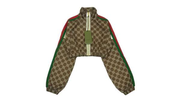 グッチ 671495 XJD1G インターロッキングG シェリーライン サイドライン ショート丈 トラック ジャケット ジャージ 買取実績