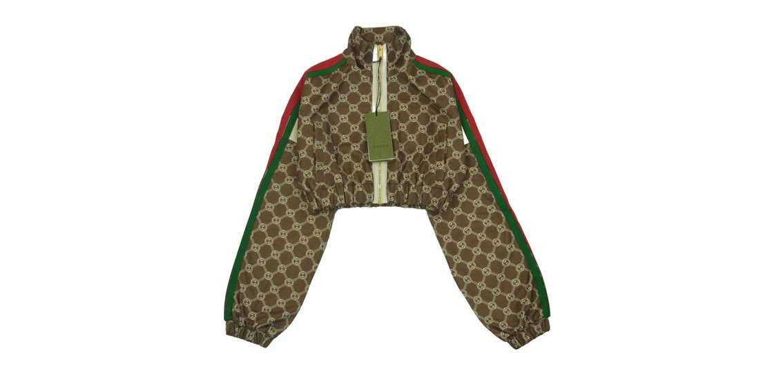 グッチ 671495 XJD1G インターロッキングG シェリーライン サイドライン ショート丈 トラック ジャケット ジャージ 買取実績