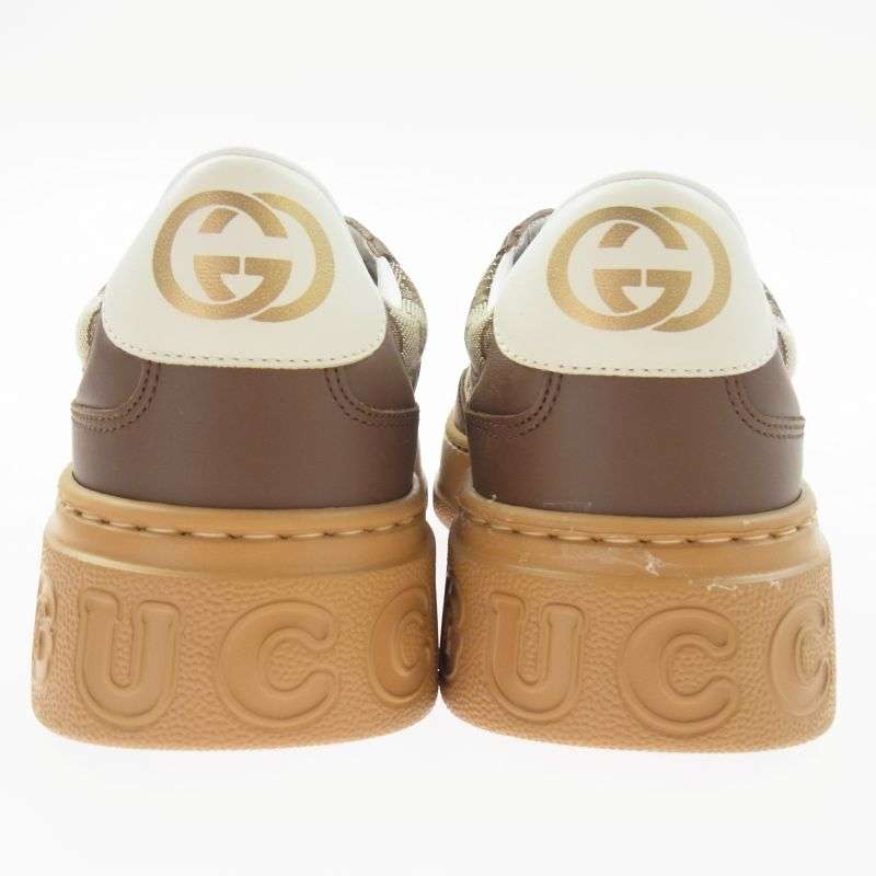グッチ 675840 GG Sneaker GGキャンバス プラットフォーム ローカット スニーカー 買取実績 画像
