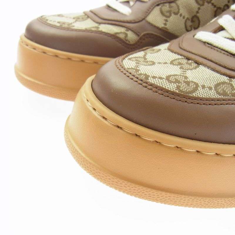 グッチ 675840 GG Sneaker GGキャンバス プラットフォーム ローカット スニーカー 買取実績 画像