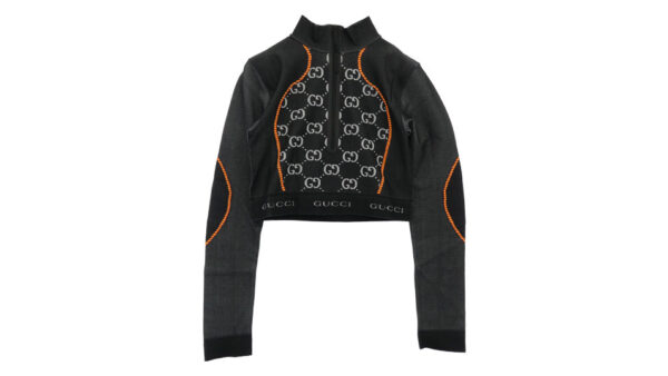グッチ 689201 XJEFU GG Jersey Jacquard Cropped Top 買取実績