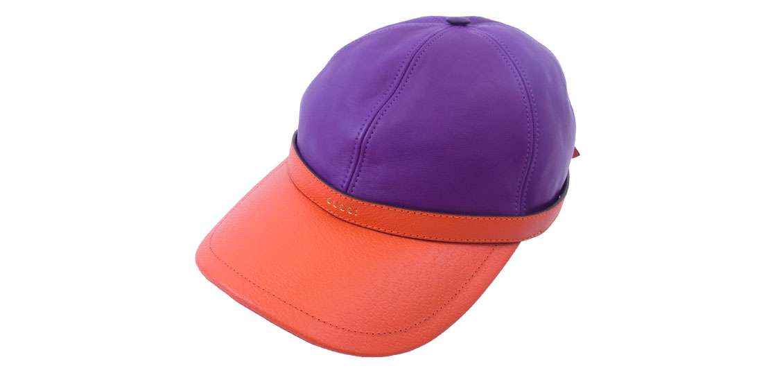 グッチ 7289643 3HARA イタリア製 バイカラー 6パネル レザー ベースボール キャップ 帽子 買取実績