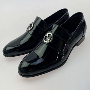 グッチ 730134 インターロッキングG エナメル ローファー シューズ 買取実績