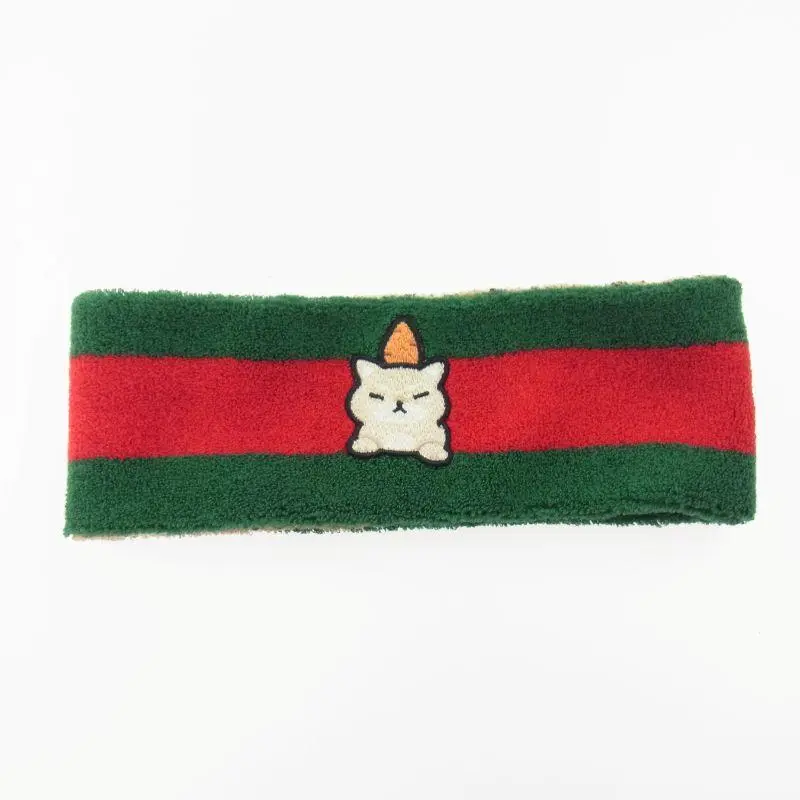 GUCCI× リストバンド シェリーライン 2色セット グッチ 736291 736291 3GAJX リバーシブル 刺繍 シェリーライン ヘア