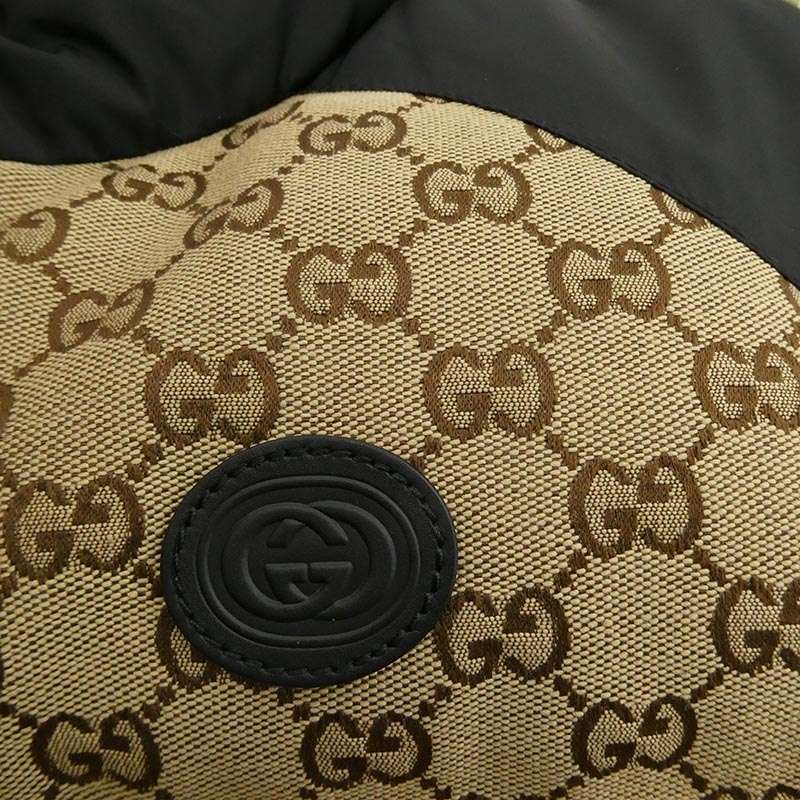 グッチ 774910 Z9AAT Cotton Vest GG コットン キャンバス ダウン ベスト 買取実績 画像