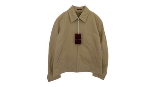 グッチ 784180ZAQP32901 ウェブ ストライプ付き コットンツイル ジャケット 買取実績