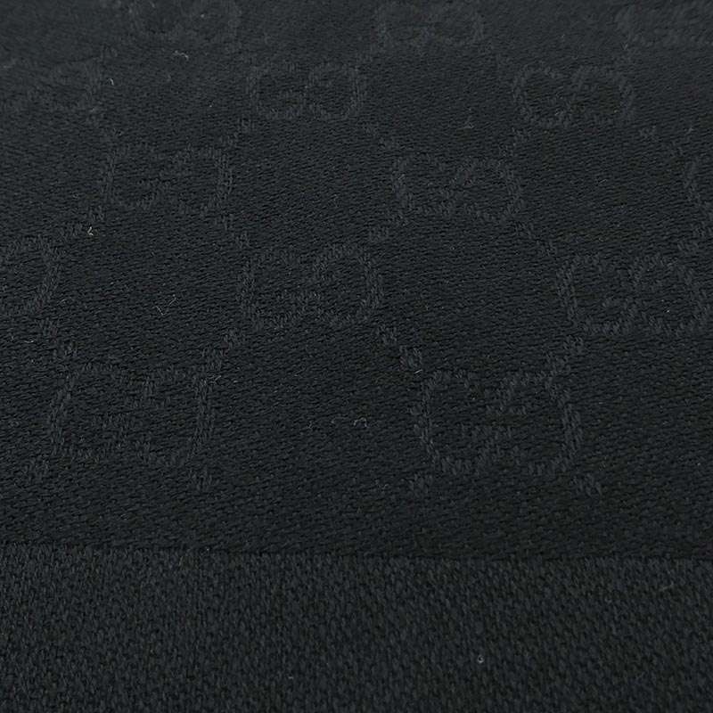 グッチ 809499 4G930 ウール シルクジャカード ショール 大判マフラー ストール 買取実績 画像