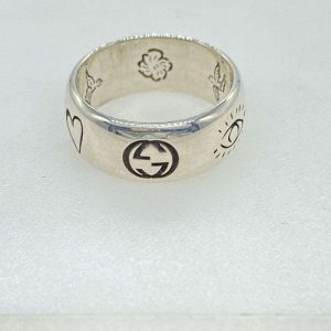 グッチ ブラインド フォーラブ シルバー 925 リング 買取実績