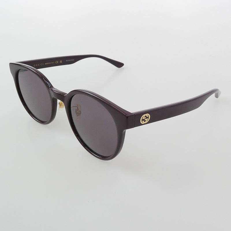グッチ GG1339SK イタリア製 ウェリントン型 アジアンフィット GGメタルロゴ セルフレーム クリングスタイプ サングラス 買取実績 画像