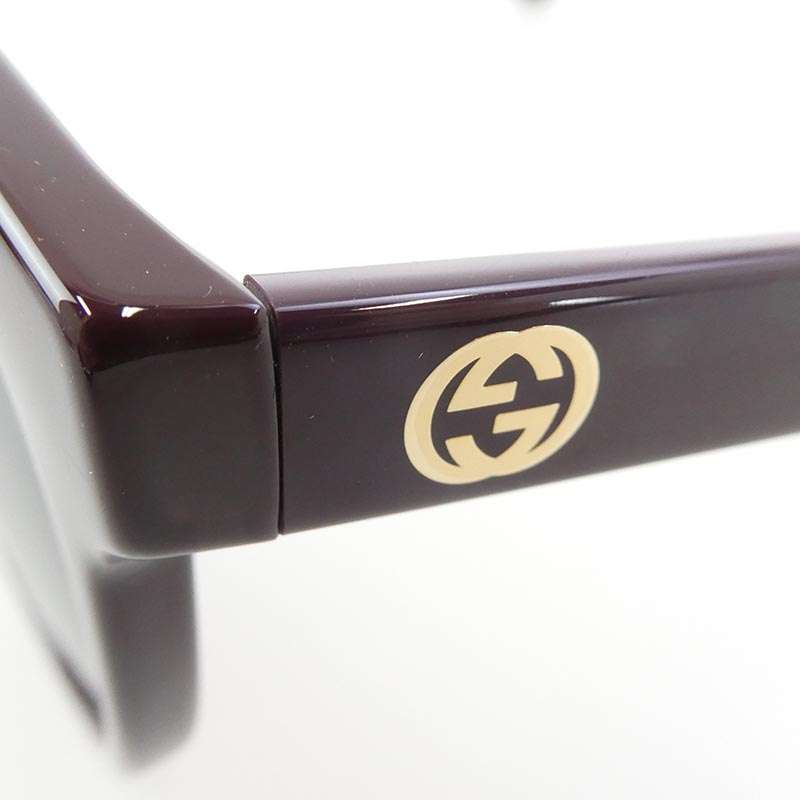 グッチ GG1339SK イタリア製 ウェリントン型 アジアンフィット GGメタルロゴ セルフレーム クリングスタイプ サングラス 買取実績 画像