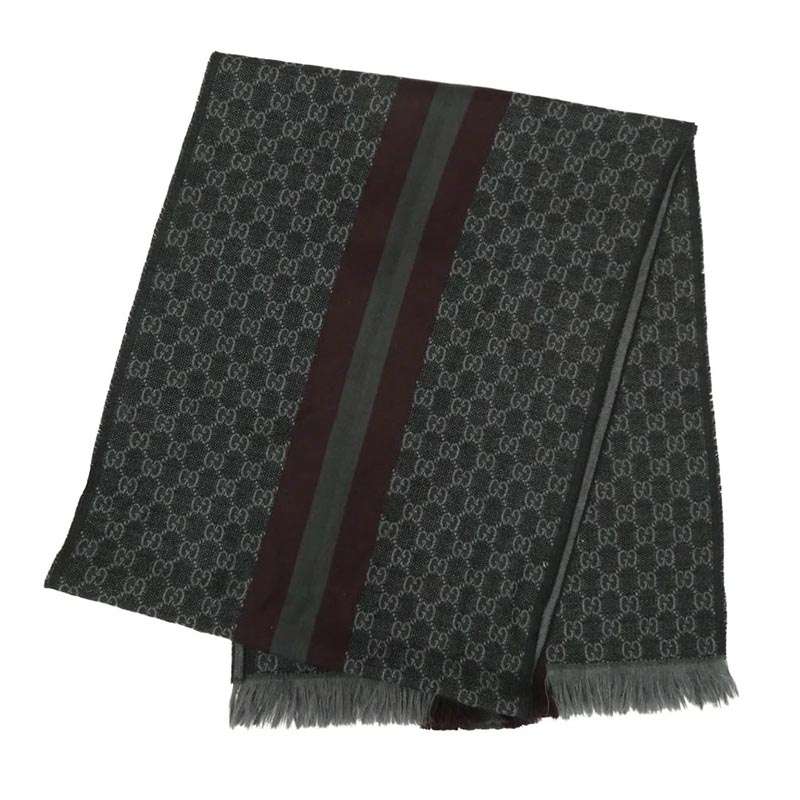 グッチ GG ウール シルク ストール 買取実績 画像