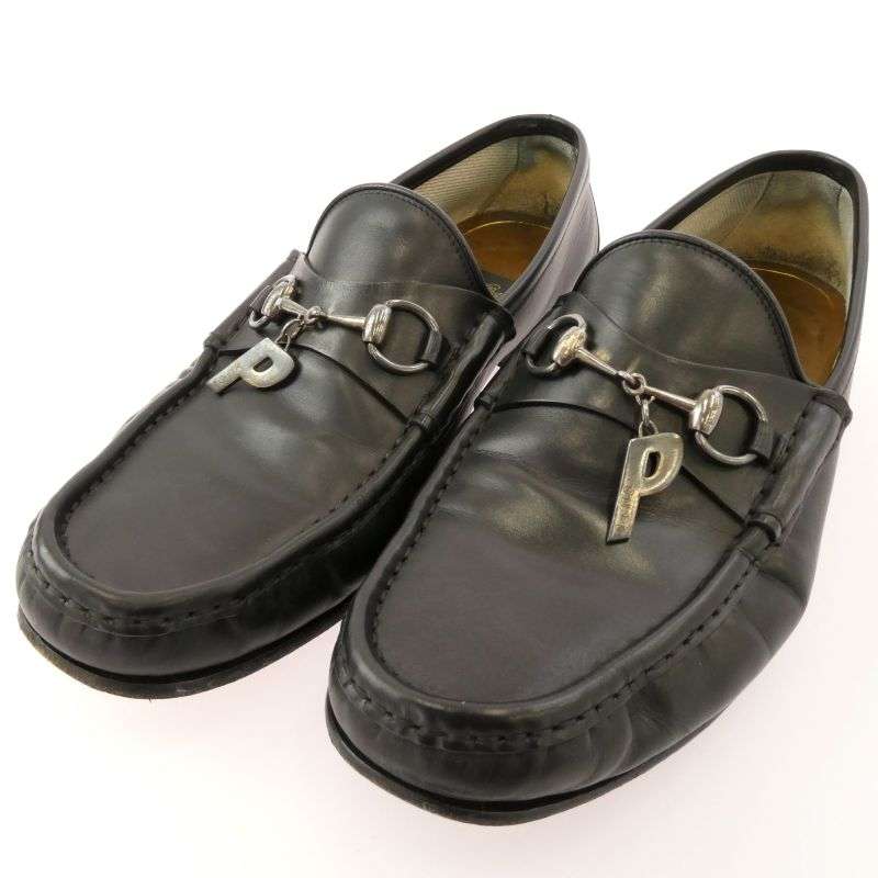 グッチ GUCCI PALACE グッチパレス Pチャーム ホースビットモカシン スリッポン シューズ 買取実績 画像
