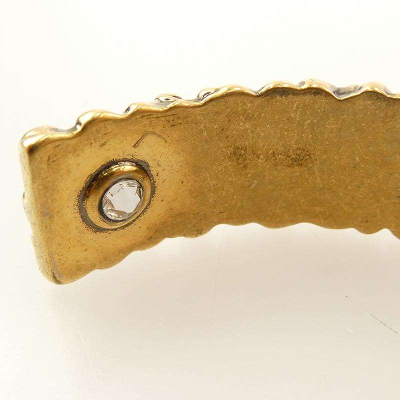 グッチ ライオン たてがみモチーフ バングル 買取実績 画像