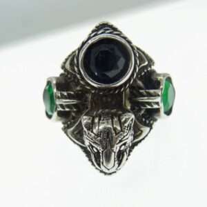 グッチ ミケーレ期 タイガーヘッド ストーン インターロッキング リング 買取実績