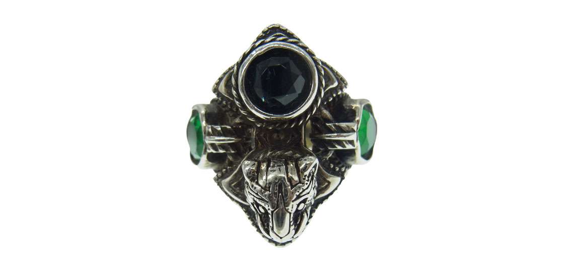 グッチ ミケーレ期 タイガーヘッド ストーン インターロッキング リング 買取実績