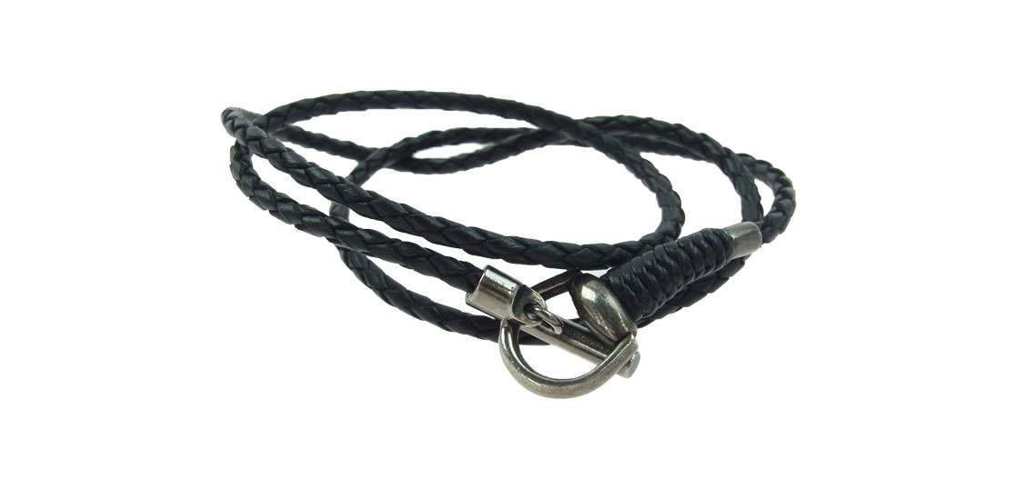 グッチ Tバー レザー 3連 ブレスレット 買取実績