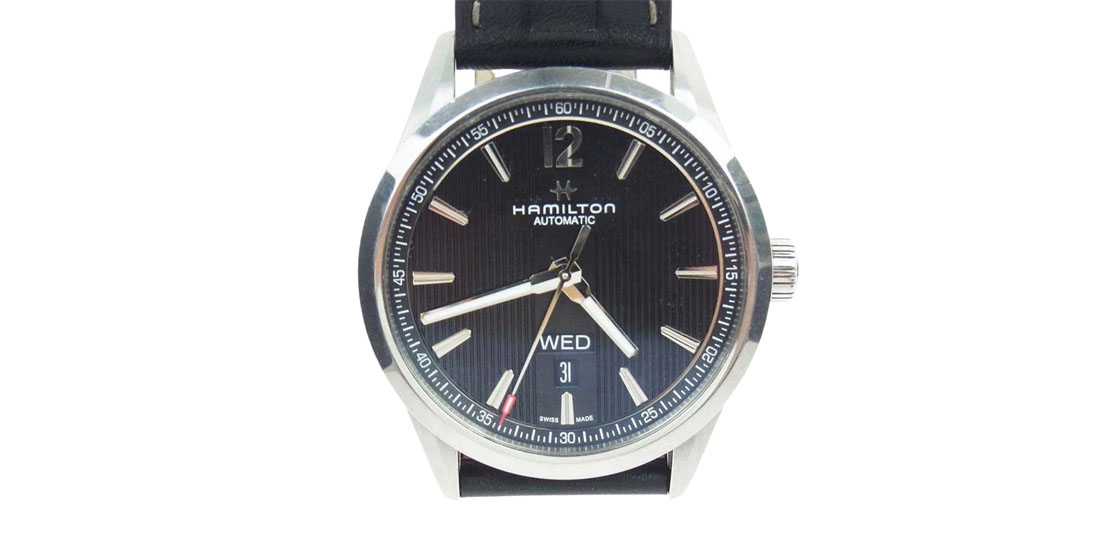 ハミルトンH43515735 ブロードウェイ デイデイト オート 腕時計 買取実績
