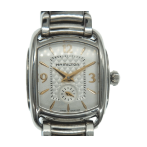 ハミルトン H123510 バグリー クォーツ QZ アナログ ウォッチ シルバー 買取実績