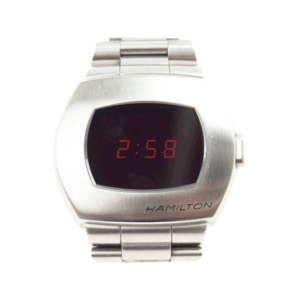 ハミルトン H52414130 ギャランティ付属 PSR パルサー 50周年記念 クォーツ ウォッチ シルバー 買取実績