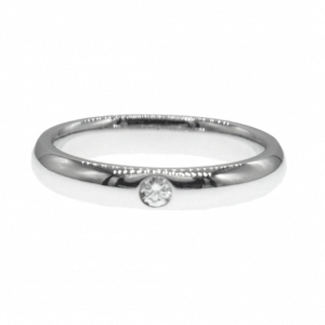 ハリーウィンストン WBDPRDBZ3MM Pt950 1P ダイヤ ラウンドカット マリッジリング 買取実績