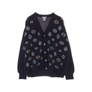 エルメス カシミア100% オールド カーディガン ダークネイビー 買取実績