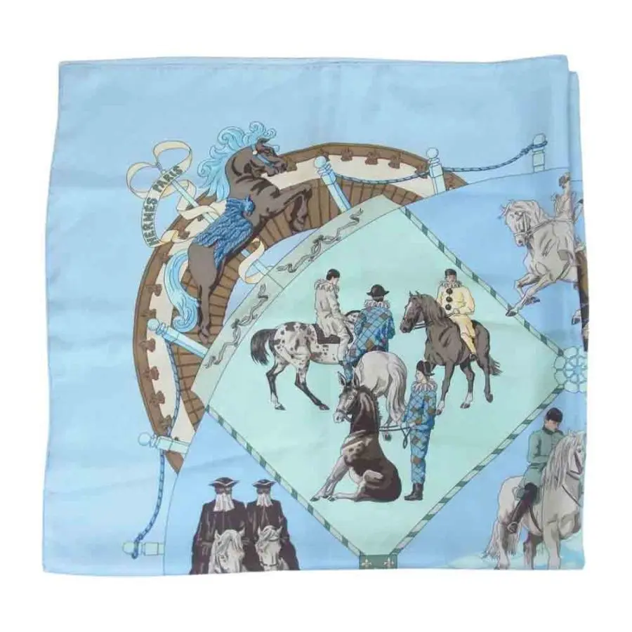 エルメス カレ 90 Musee Vivant du Cheval Chantilly シャンティイ城馬