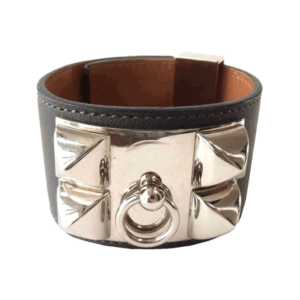 エルメス コリエドシアン ブレスレット シルバー ブラック 買取実績