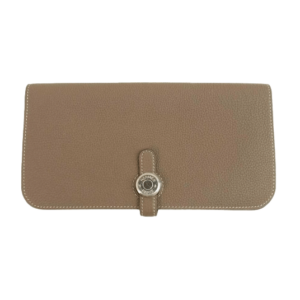 エルメス ドゴンロング エトゥープ 長財布 買取実績