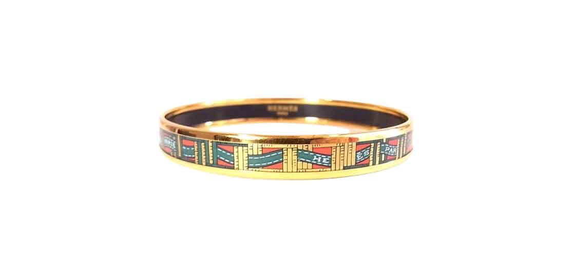 エルメス  エマイユPM ロゴ バングル 買取実績