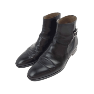 エルメス Hバックル サイドベルト レザー ポートランド ブーツ ブラック 買取実績