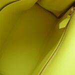 エルメス ケリー 28 内縫い ライム エバーカラー Y刻 ハンド ショルダーバッグ イエロー 買取実績 画像