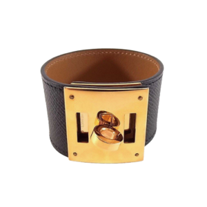 エルメス ケリー ドッグ ヴォ―エプソン G金具 ノワール バングル買取実績