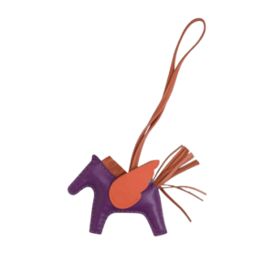 エルメス ロデオ ペガサス PM Z刻印 アネモネ バッグチャーム 買取実績