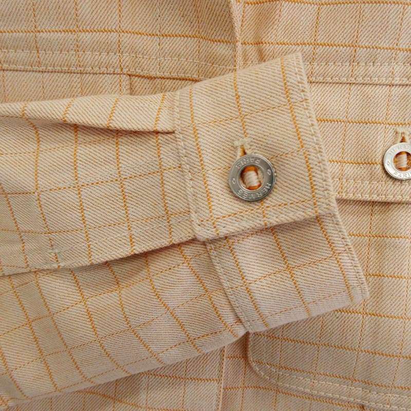 エルメス 25AW H5H0251DGA336 ロゴレザーパッチ タッタソール デニム ジャケット 買取実績 画像