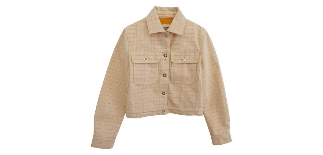 エルメス 25AW H5H0251DGA336 ロゴレザーパッチ タッタソール デニム ジャケット 買取実績