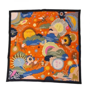 エルメス カレ 70 エリオスの王国 シルク スカーフ 買取実績