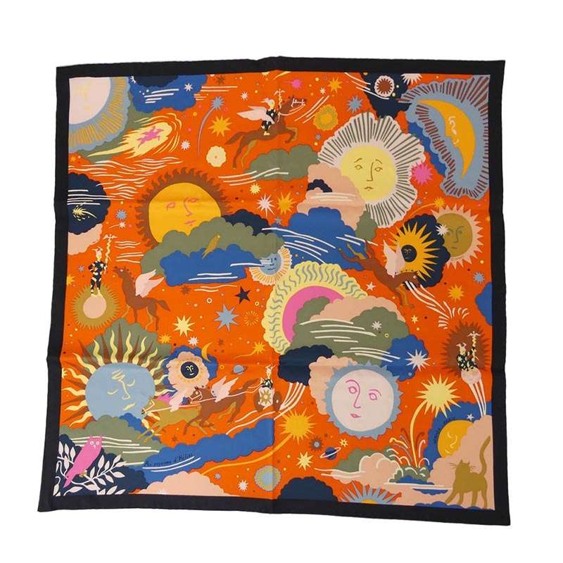 エルメス カレ 70 エリオスの王国 シルク スカーフ 買取実績