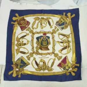 エルメス カレ90 GRAND UNIFORME グランドユニフォーム シルク スカーフ 買取実績