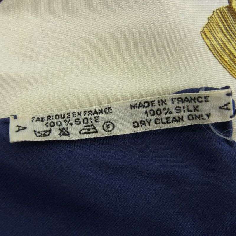 エルメス カレ90 GRAND UNIFORME グランドユニフォーム シルク スカーフ 買取実績 画像