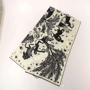 エルメス カレジェアン オルフェウスの魅力に誘われて カシミヤ シルク スカーフ 買取実績