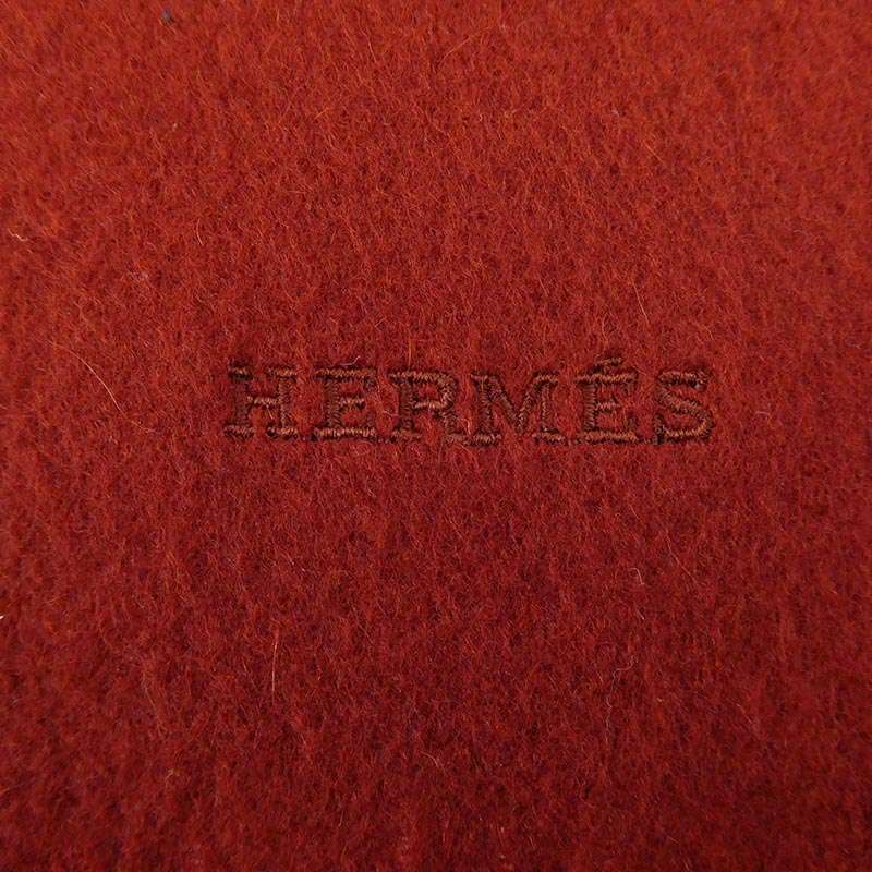 エルメス カシミヤ フリンジ マフラー 買取実績 画像