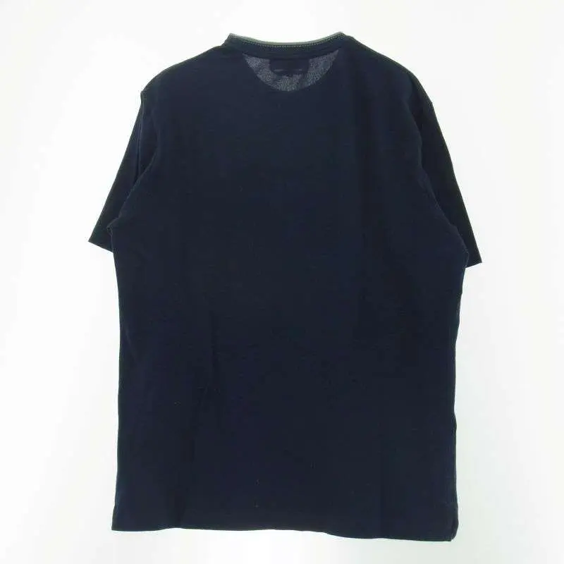 エルメス イタリア製 現行品 Hロゴ刺繍 クルーネック 半袖 Tシャツ