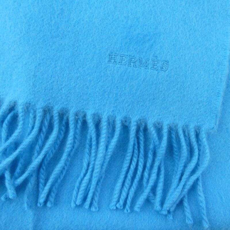 エルメス 英国製カシミヤ100％ マフラー 買取実績 画像