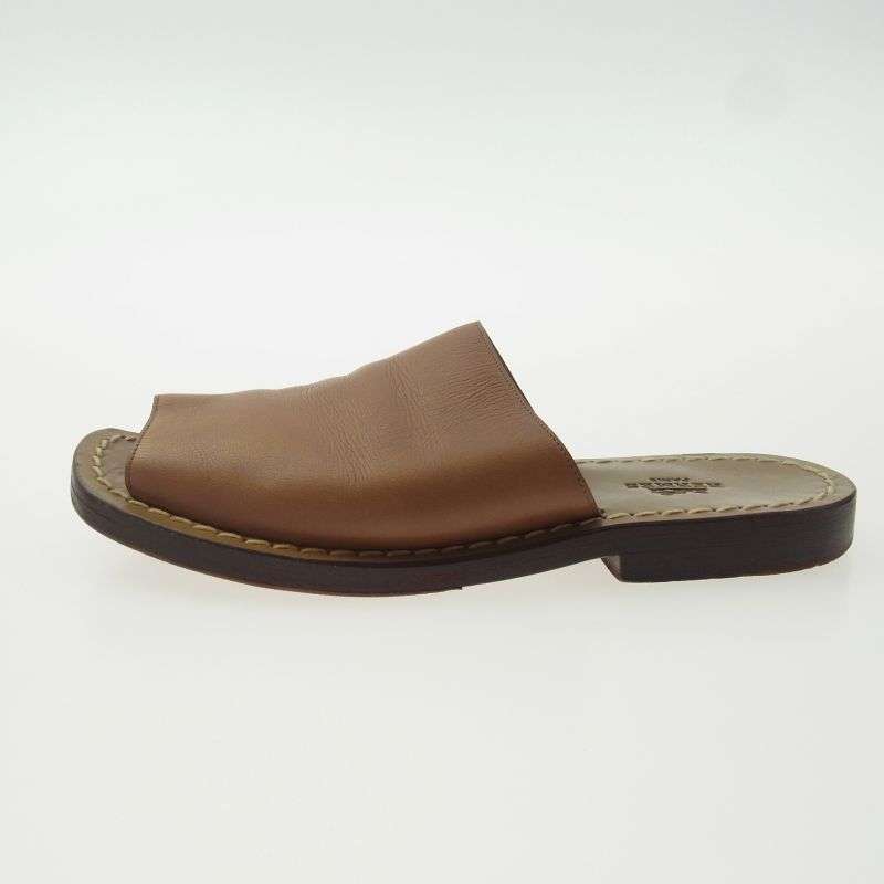 エルメス オープントゥ レザー サンダル 買取実績 画像