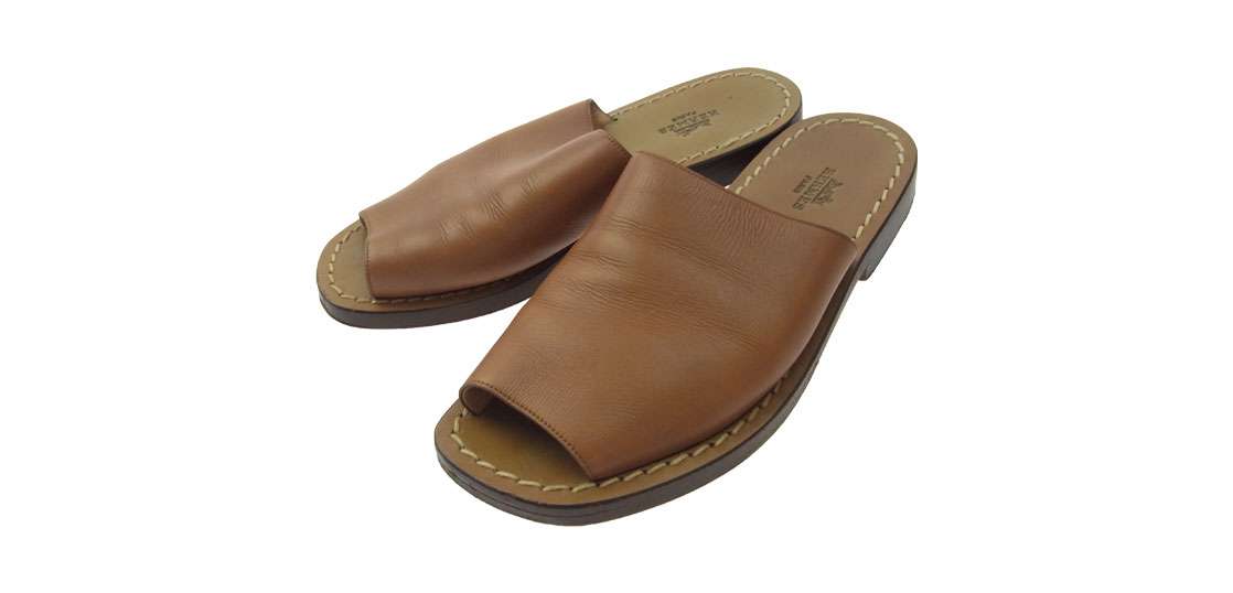 エルメス オープントゥ レザー サンダル 買取実績